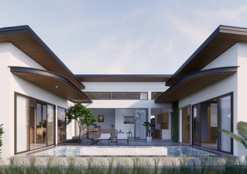 Complex of villas with swimming pools, 5 minutes from an international school and 10 minutes from the beach, Phuket, Thailand — photo 13