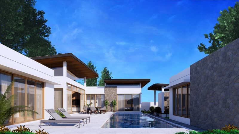 Complex of villas with swimming pools, 5 minutes from an international school and 10 minutes from the beach, Phuket, Thailand — photo 11