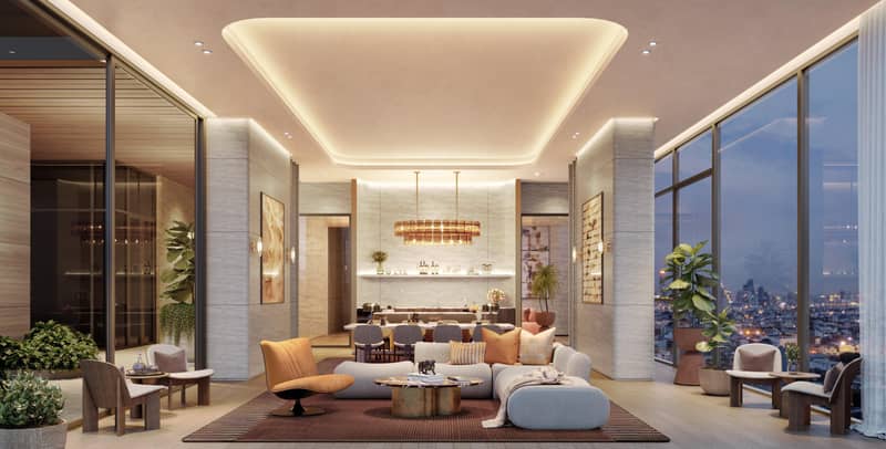 New high-rise residence with a swimming pool, a golf course and a pet area, Bangkok, Thailand — photo 4