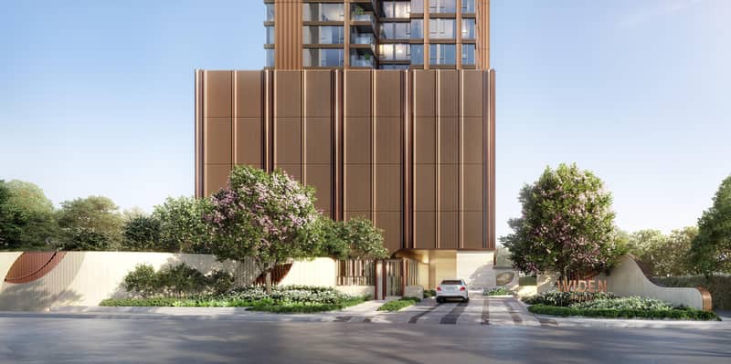 New high-rise residence with a swimming pool, a golf course and a pet area, Bangkok, Thailand — photo 13