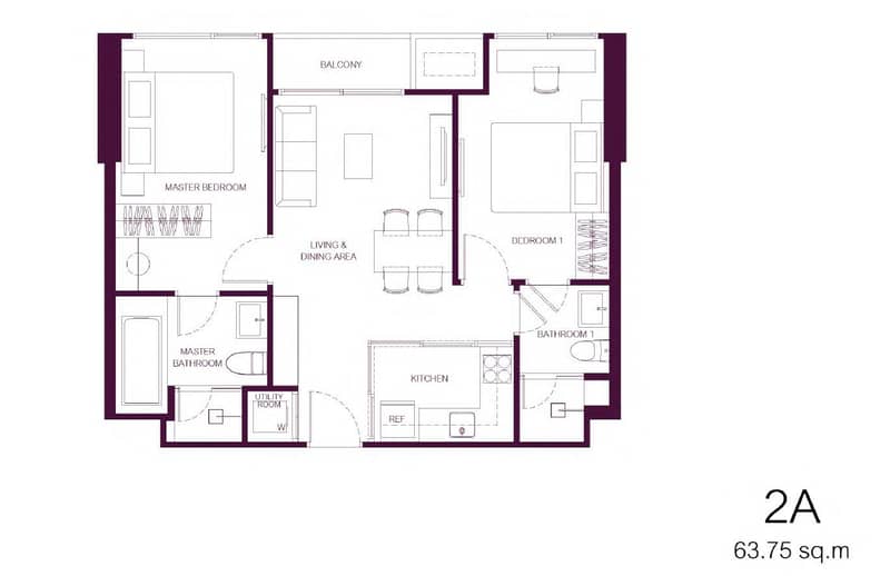 New high-rise residence with a swimming pool, a golf course and a pet area, Bangkok, Thailand — photo 15