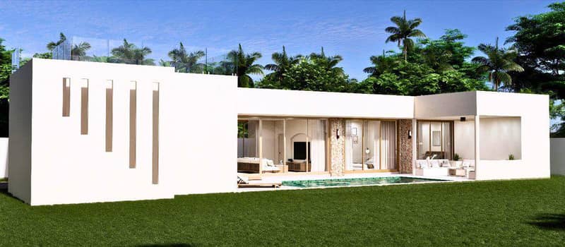 Exclusive complex of villas with swimming pools and sea views near the beach, Samui, Thailand — photo 8