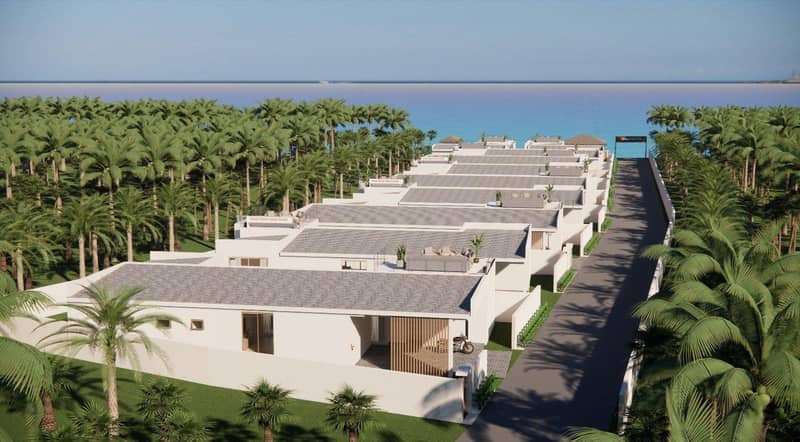 Exclusive complex of villas with swimming pools and sea views near the beach, Samui, Thailand — photo 10