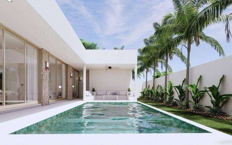 Exclusive complex of villas with swimming pools and sea views near the beach, Samui, Thailand — photo 6