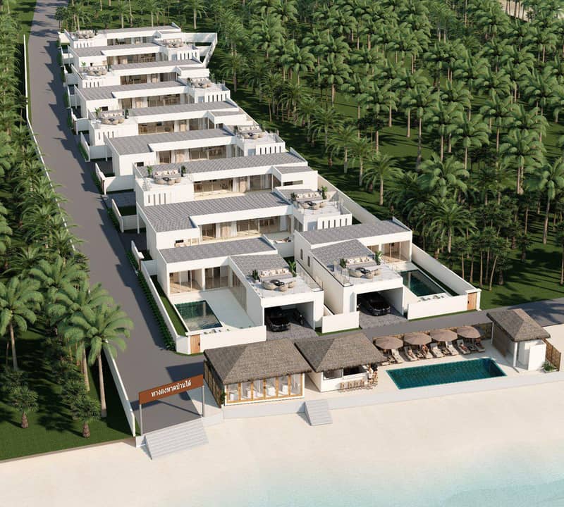 Exclusive complex of villas with swimming pools and sea views near the beach, Samui, Thailand — photo 2