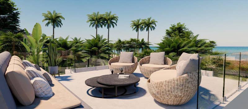 Exclusive complex of villas with swimming pools and sea views near the beach, Samui, Thailand — photo 5