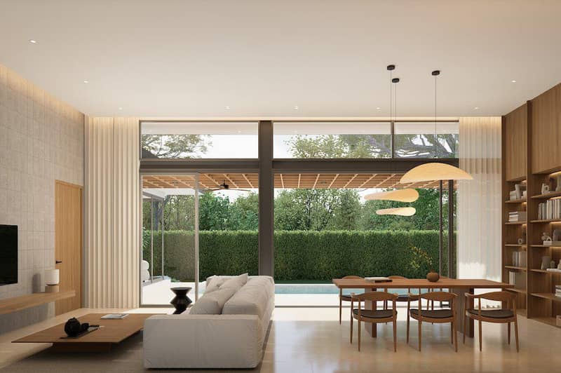New complex of villas with swimming pools close to the beach, Samui, Thailand — photo 7