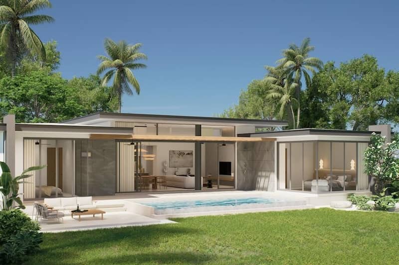 New complex of villas with swimming pools close to the beach, Samui, Thailand — photo 2