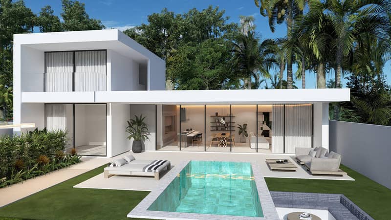 Modern two-bedroom villas, 10 minutes away from the beach and Chaweng Beachfront, Samui, Thailand — photo 7