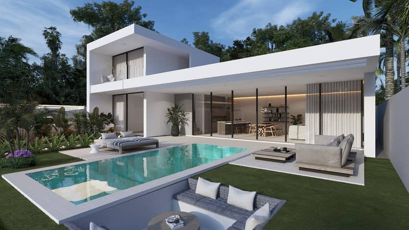 Modern two-bedroom villas, 10 minutes away from the beach and Chaweng Beachfront, Samui, Thailand — photo 2