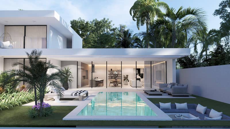 Modern two-bedroom villas, 10 minutes away from the beach and Chaweng Beachfront, Samui, Thailand — photo 6
