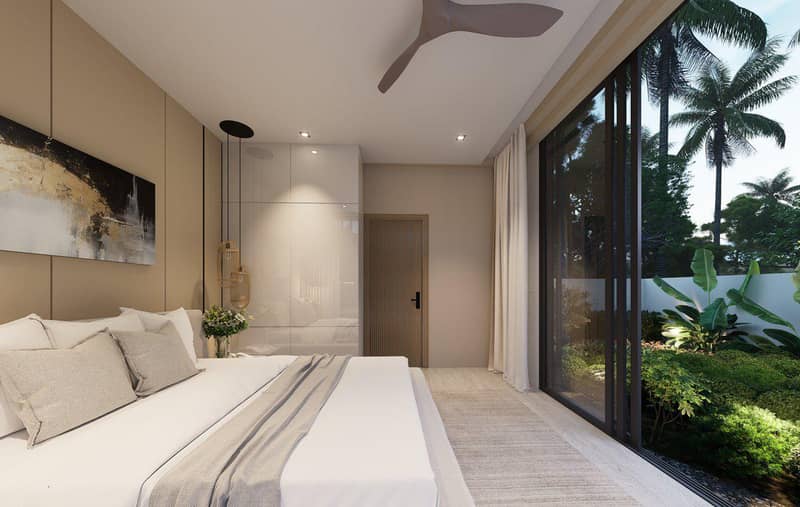 New complex of villas with swimming pools, 5 minutes away from the center of Chaweng, Samui, Thailand — photo 7