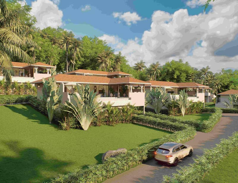 New complex of villas with swimming pool, 5 minutes from Lamai Beach, Samui, Thailand — photo 21
