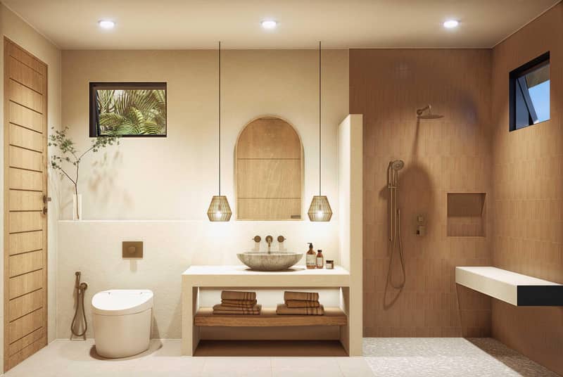 New complex of villas with swimming pool, 5 minutes from Lamai Beach, Samui, Thailand — photo 12