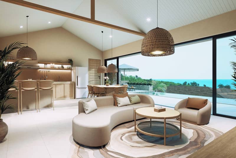 New complex of villas with swimming pool, 5 minutes from Lamai Beach, Samui, Thailand — photo 4