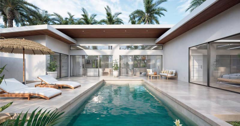 Новый эксклюзивный жилой проект рядом с пляжем Маеман и международной школой, Самуи, Таиланд — фото 11