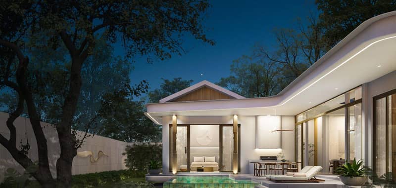 Новый комплекс вилл Manor Villas с бассейнами и садами в 15 минутах от пляжа Банг Тао, Пхукет, Таиланд — фото 12