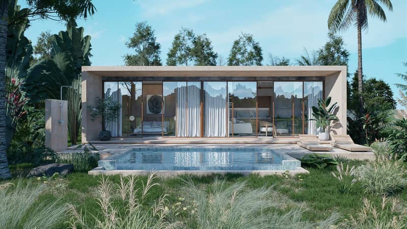 New complex of villas with swimming pools, 5 minutes from Maenam Beach, Samui, Thailand — photo 9