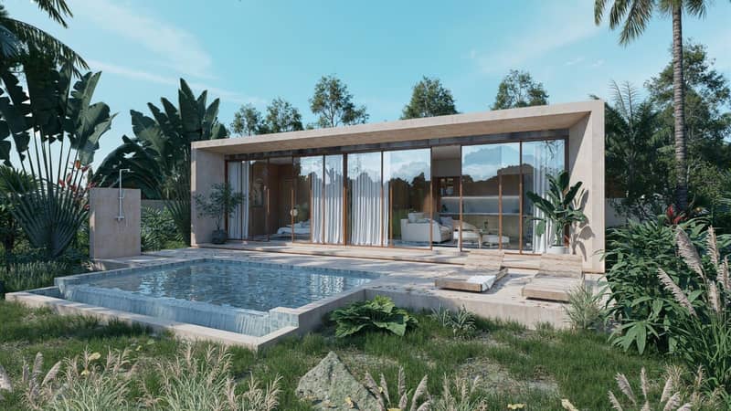 New complex of villas with swimming pools, 5 minutes from Maenam Beach, Samui, Thailand — photo 15