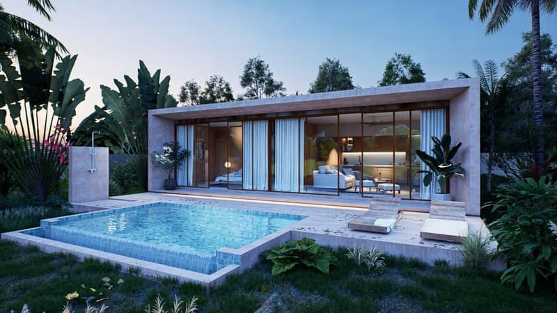 New complex of villas with swimming pools, 5 minutes from Maenam Beach, Samui, Thailand — photo 16