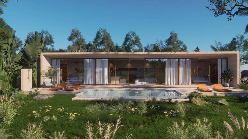 New villas with swimming pools and tropical gardens, 5 minutes from Maenam Beach, Samui, Thailand — photo 9