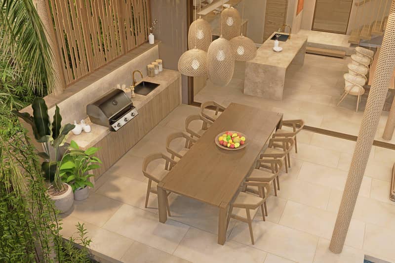 Tropical villas with pools within walking distance of Maenam Beach, Koh Samui, Thailand — photo 7