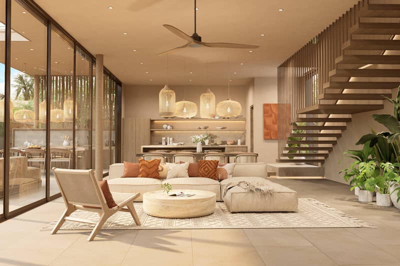 Tropical villas with pools within walking distance of Maenam Beach, Koh Samui, Thailand — photo 9