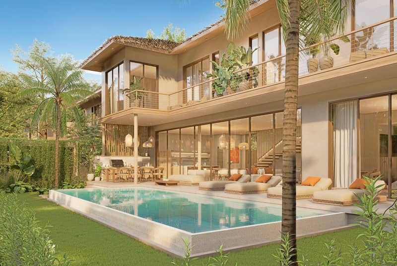 Tropical villas with pools within walking distance of Maenam Beach, Koh Samui, Thailand — photo 2
