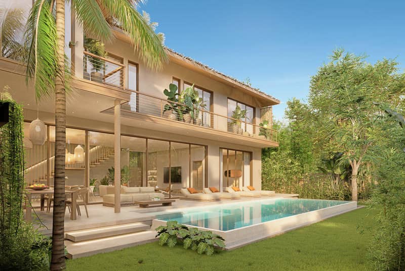 Tropical villas with pools within walking distance of Maenam Beach, Koh Samui, Thailand — photo 4