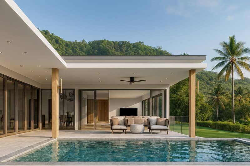 New exclusive complex of villas with pools and panoramic views, Lamai, Koh Samui, Thailand — photo 6