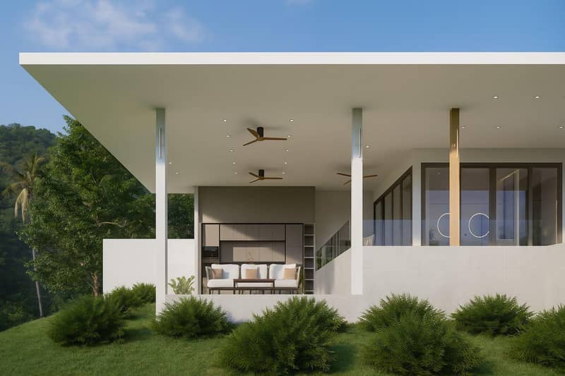 New exclusive complex of villas with pools and panoramic views, Lamai, Koh Samui, Thailand — photo 8