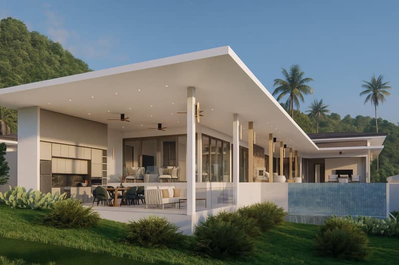 New exclusive complex of villas with pools and panoramic views, Lamai, Koh Samui, Thailand — photo 4