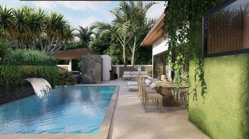 Complex of villas with swimming pools, 5 minutes from beaches, Maenam, Samui, Thailand — photo 9