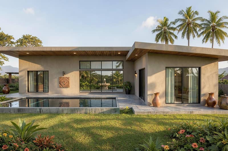 New complex of tropical villas with a wellness center, 200 meters from Maenam Beach, Samui, Thailand — photo 2