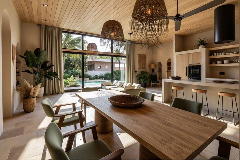 New complex of tropical villas with a wellness center, 200 meters from Maenam Beach, Samui, Thailand — photo 6