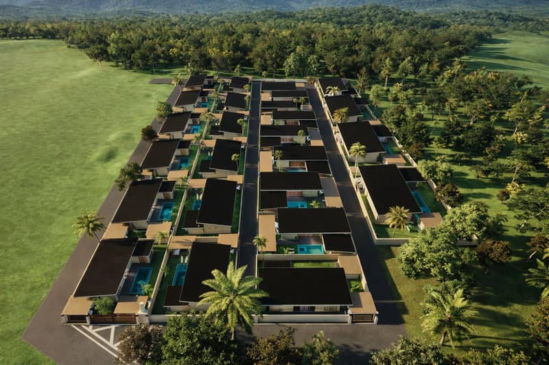 New complex of tropical villas with a wellness center, 200 meters from Maenam Beach, Samui, Thailand — photo 20
