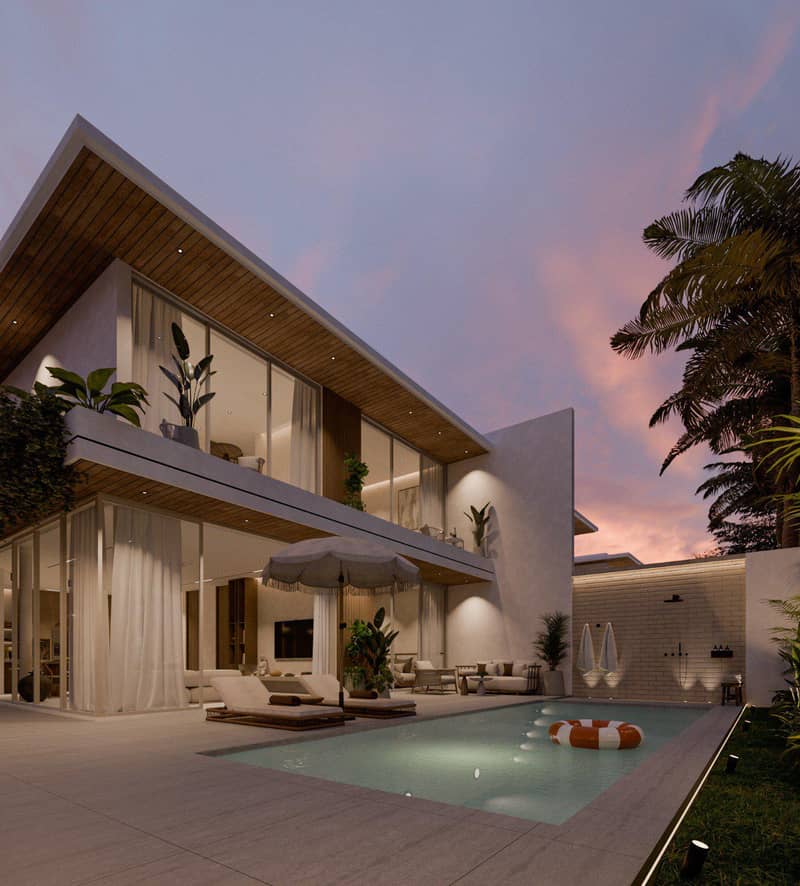 New complex of villas with swimming pools, 4 minutes from Lamai Beach, Samui, Thailand — photo 26