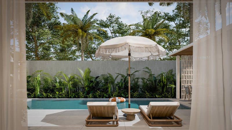 New complex of villas with swimming pools, 4 minutes from Lamai Beach, Samui, Thailand — photo 21