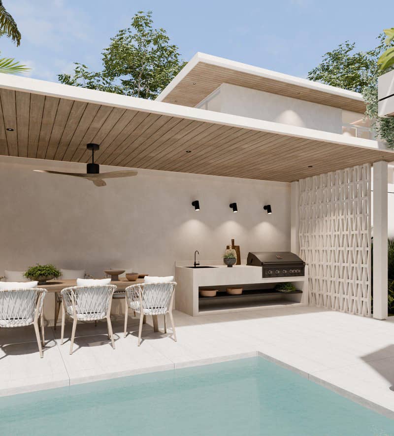 New complex of villas with swimming pools, 4 minutes from Lamai Beach, Samui, Thailand — photo 24