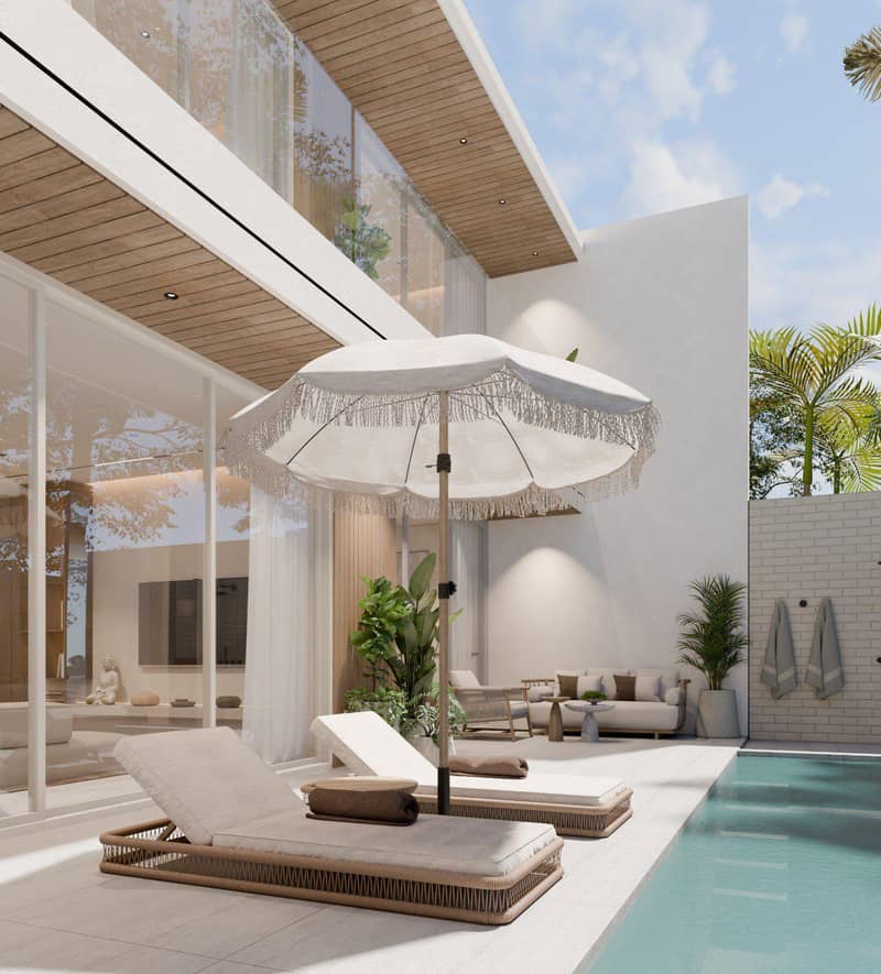 New complex of villas with swimming pools, 4 minutes from Lamai Beach, Samui, Thailand — photo 22