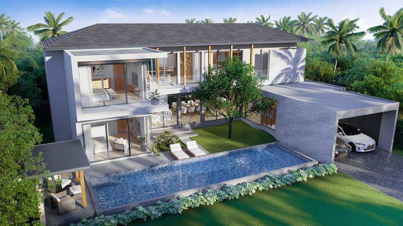 New complex of luxury villas with swimming pools, 6 minutes from Bang Tao Beach, Phuket, Thailand — photo 5