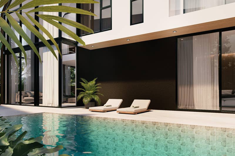 Комплекс вилл с садами и бассейнами в 5 минутах от пляжа Лаян, Пхукет, Таиланд — фото 8