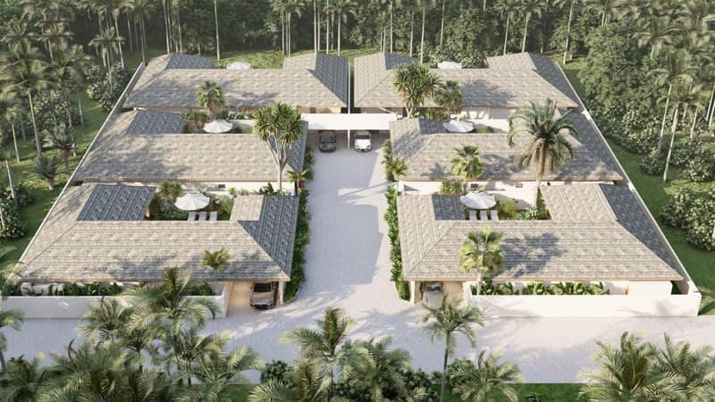 New complex of villas with swimming pool close to Lamai Beach, Samui, Thailand — photo 24