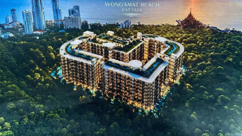 Exclusive complex near the prestigious Wongamat Beach, Pattaya, Thailand — photo 7