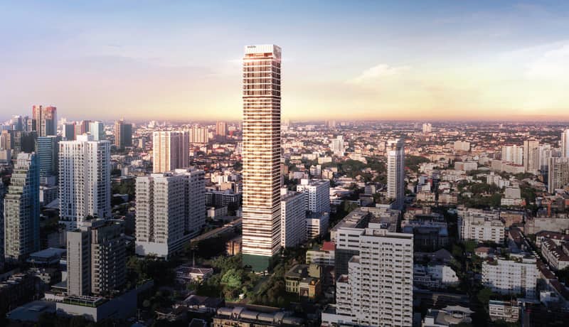 Modern residential complex near a shopping mall in Sukhumvit, Bangkok, Thailand — photo 2