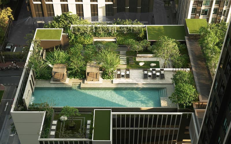 Elegant complex 300 meters from the metro, Ari area, Bangkok, Thailand — photo 36