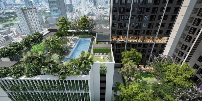 Elegant complex 300 meters from the metro, Ari area, Bangkok, Thailand — photo 5