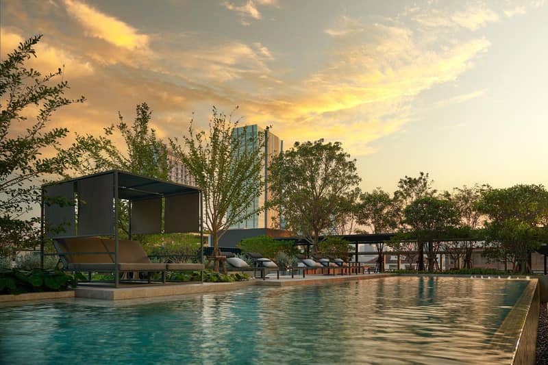 Elegant complex 300 meters from the metro, Ari area, Bangkok, Thailand — photo 54