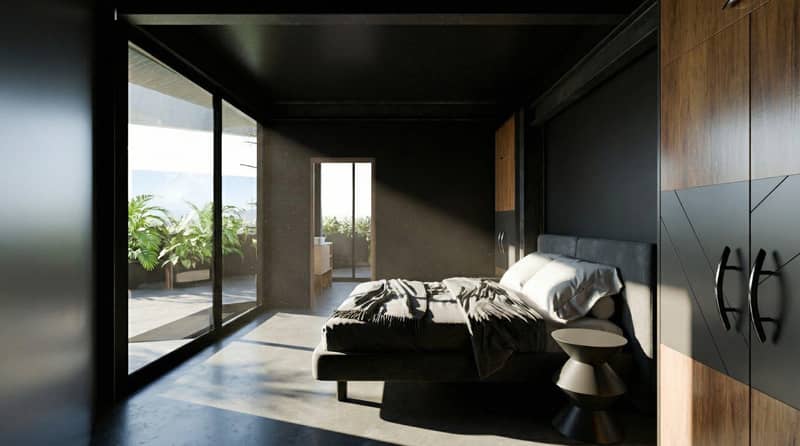 New villas with pools and sea views surrounded by palm trees, Bophut, Koh Samui, Thailand — photo 7