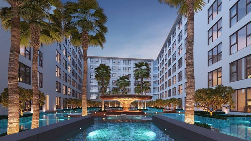 Меблированные квартиры в комплексе Capri Residence с бассейнами и коворкингами, в 850 метрах от пляжа Банг Тао, Пхукет, Таиланд — фото 2